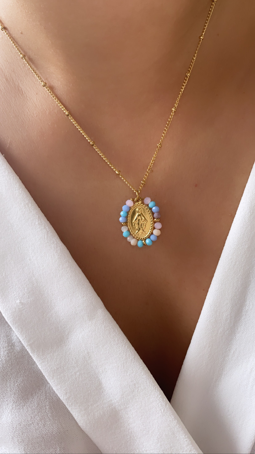 Colar nossa senhora color