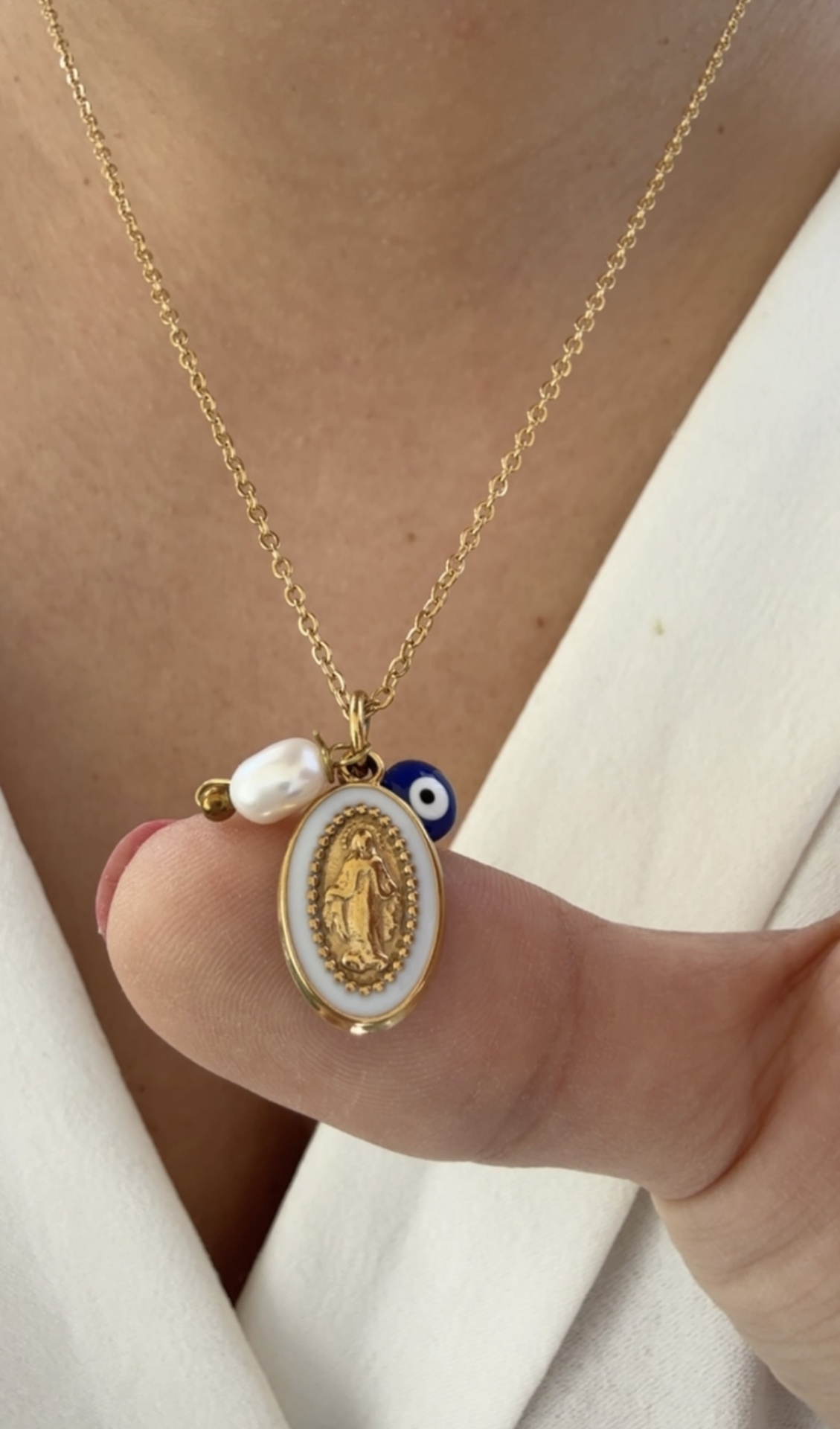 Colar&#x20;nossa&#x20;senhora&#x20;olho&#x20;e&#x20;p&#x00E9;rola