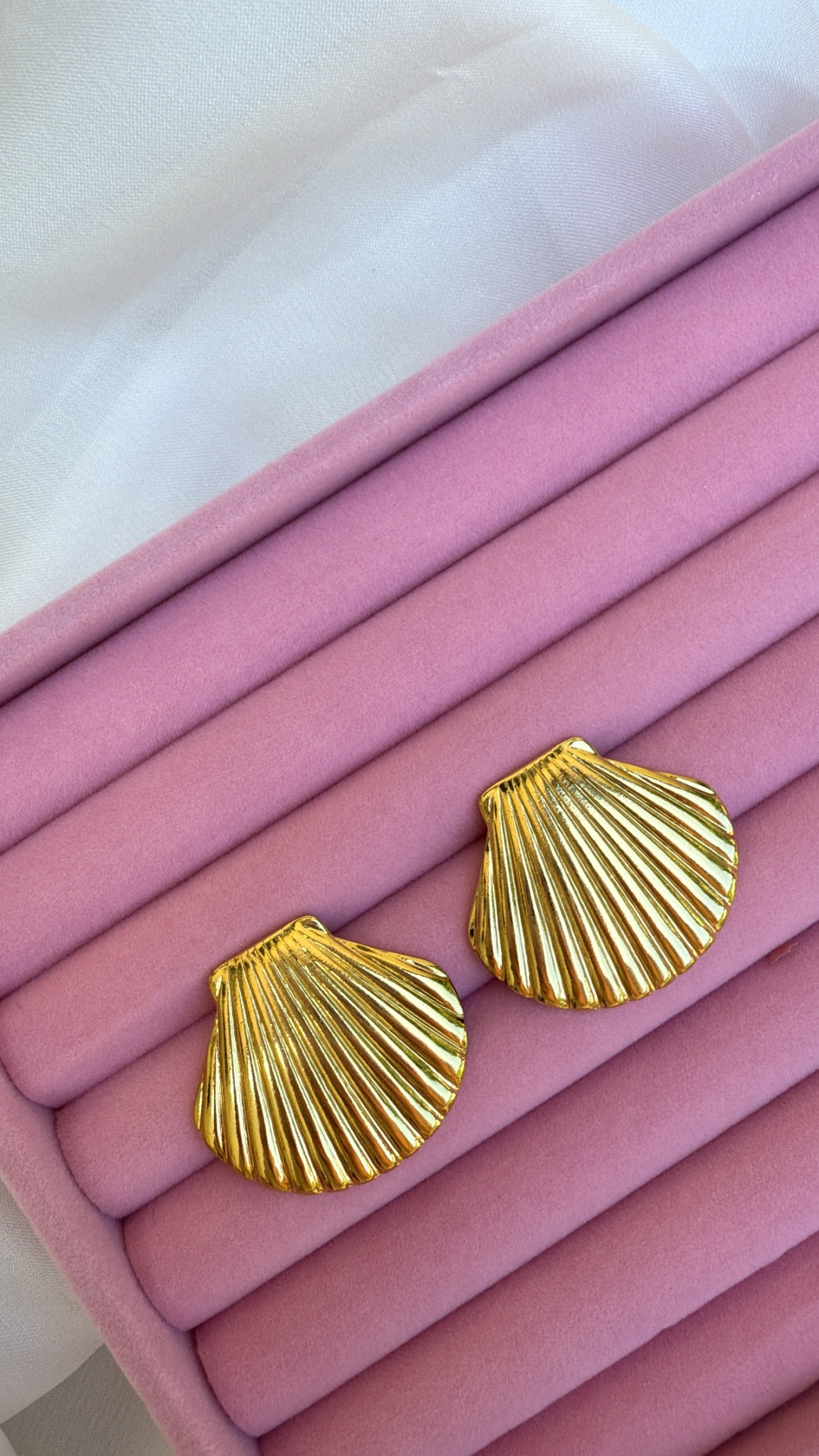 Brincos&#x20;concha&#x20;Vieira