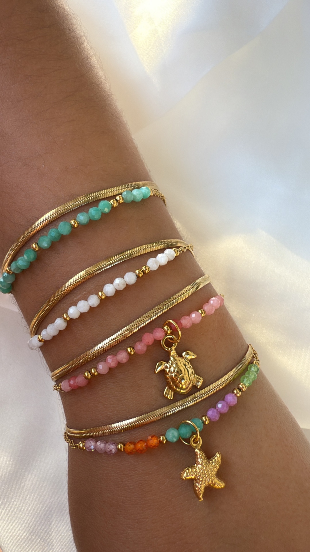 Pulseira dupla summer comming