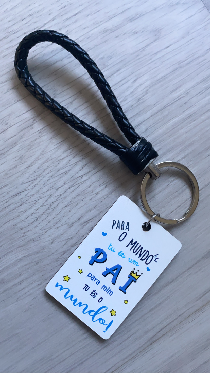 Porta chaves dia do pai