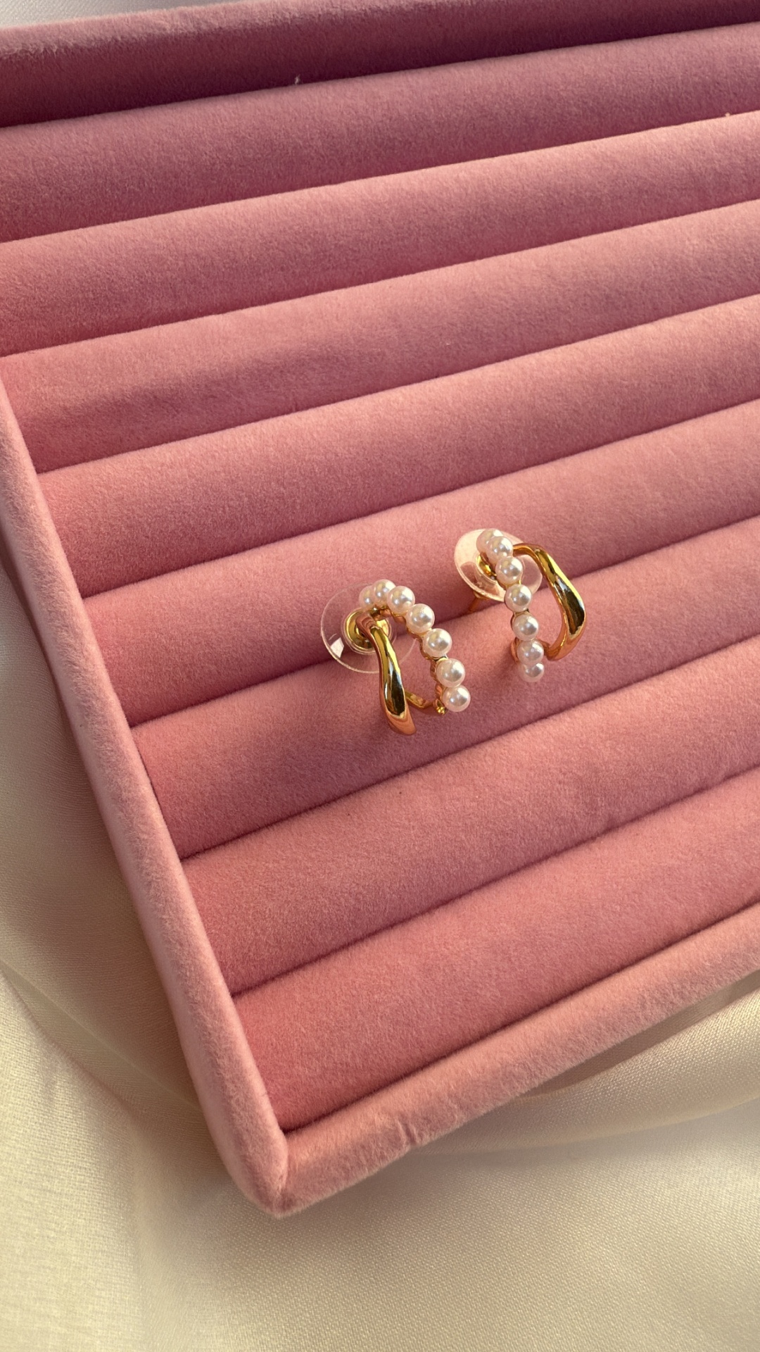 Brincos pérolas
