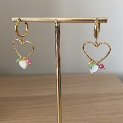 Argola com coração