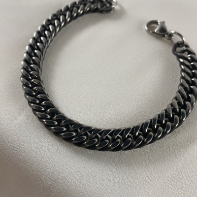 Pulseira&#x20;elo&#x20;trabalhado&#x20;a&#x00E7;o&#x20;inoxid&#x00E1;vel