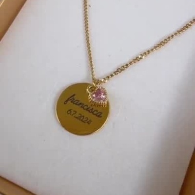 Colar&#x20;personalizado&#x20;gravado