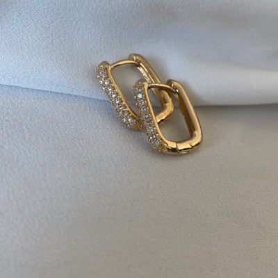 Brincos shine cristal