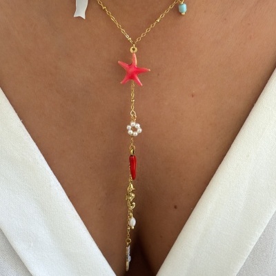 Colar multipendentes