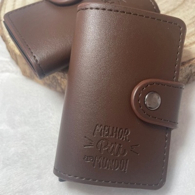 Porta cartões para o melhor pai