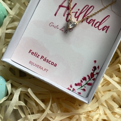 Colar 💕 para madrinha / afilhada