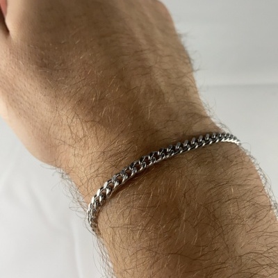 Pulseira&#x20;silver&#x20;homem