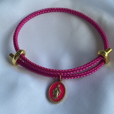 Pulseira october rosa