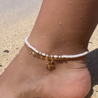 Pulseira de pé estrela