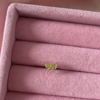 Piercing anti alérgico laço