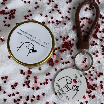 Conjunto&#x20;vela&#x20;&#x2B;&#x20;porta&#x20;chaves