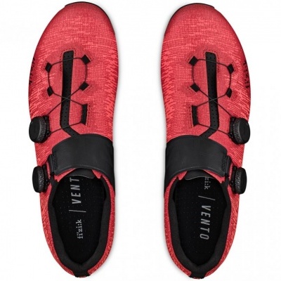 Fizik Vento Infinito Knit Carbon 2 Road Schoe - Black/Coral