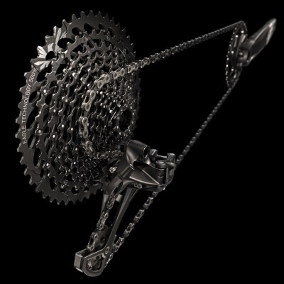 Corrente SRAM GX Eagle de 12 velocidades.