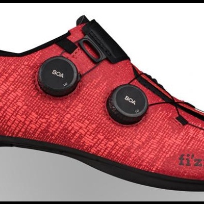 Fizik Vento Infinito Knit Carbon 2 Road Schoe - Black/Coral