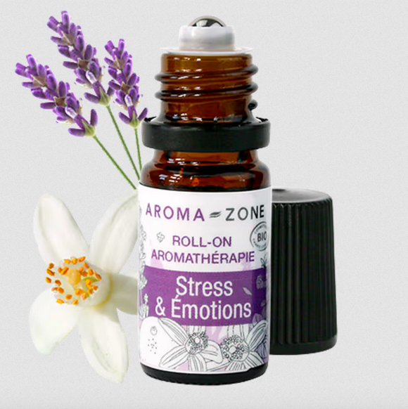 Roll-on de óleos essenciais Stress & Emoções Roll-on de óleos essenciais Stress & Emoções
