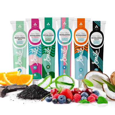 Pasta de Dentes Natural em Tubo (c/Flúor)