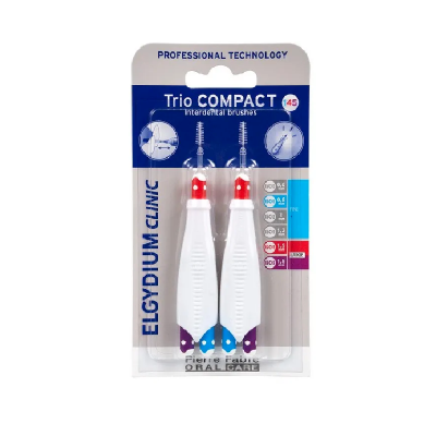 Elgydium Clinic Escovilhões Trio Compact Misto Estreitos