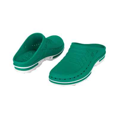 Wock Clog 43/44 Socas Hospitalares 06 Branco/Verde