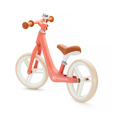 Kinderkraft Bicicleta Sem Pedais Fly Plus Coral