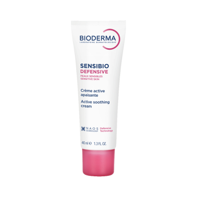 Embalagem bisnaga creme Bioderma Sensibio Defensive 40 ml
