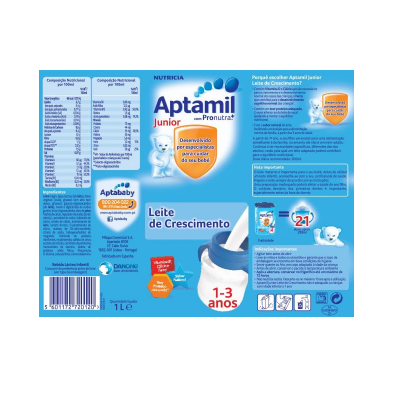 Aptamil Junior Leite de Crescimento 1L