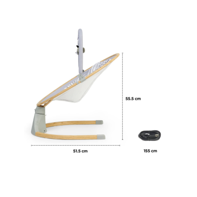 Kinderkraft Lumi Baloiço Madeira