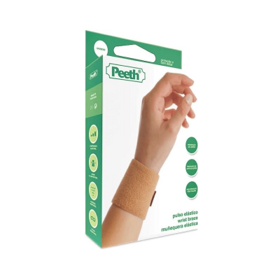 Peeth Pulso Elástico Bege Tam L