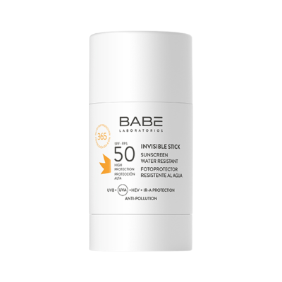 Protetor solar invisível stick BABE branco SPF 50 resistente à água