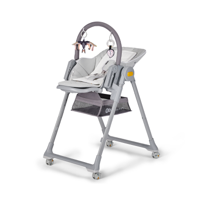 Kinderkraft Cadeira Alta 2em1 Lastree Cinzento