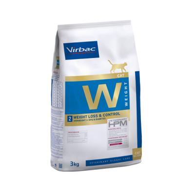 Virbac Veterinary HPM W2 Cat Weight Loss & Control 3kg