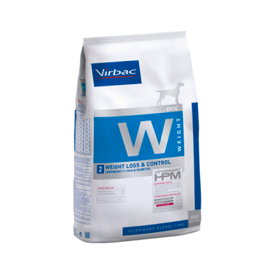 Virbac Veterinary HPM W2 Dog Weight Loss & Control 12kg