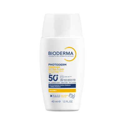 Fluido solar branco Bioderma Photoderm com protecção SPF 50+