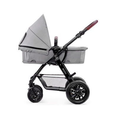 Kinderkraft Moov Carrinho de Passeio Trio Cinzento