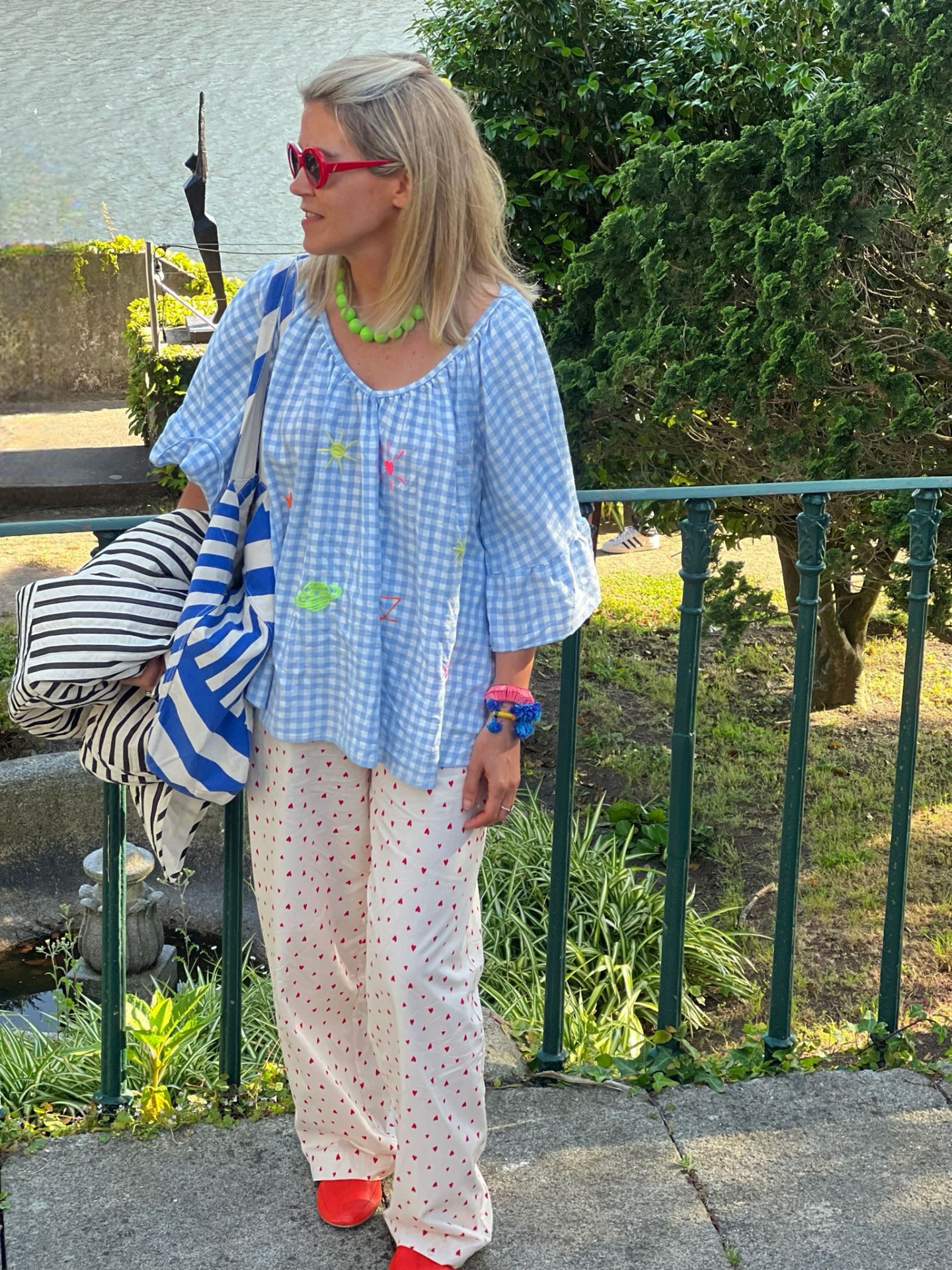 T&#x00FA;nica&#x20;vichy&#x20;azul&#x20;Nazar&#x00E9;