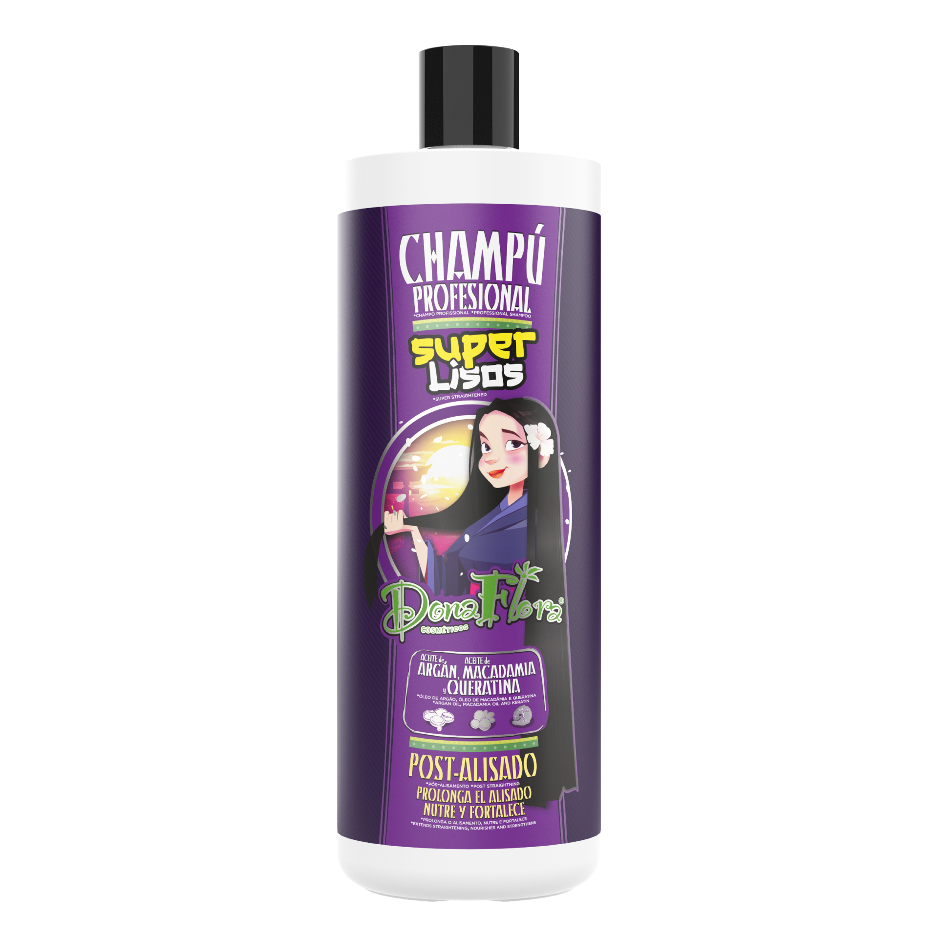 Dona Flora Champô Super Lisos 1000ML