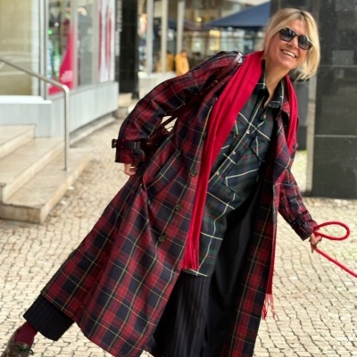 Camisa&#x20;&#x2F;&#x20;Vestido&#x20;tartan&#x20;N&#x2F;25