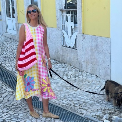 Mala&#x20;crochet&#x20;rosa&#x20;vermelho