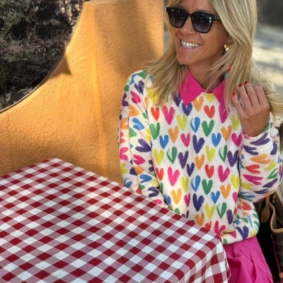 Camisola&#x20;&quot;Cora&#x00E7;&#x00E3;o&#x20;Colorido&quot;