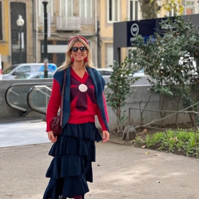 Saia&#x20;bombazina&#x20;&quot;Boneca&#x20;de&#x20;Trapos&quot;