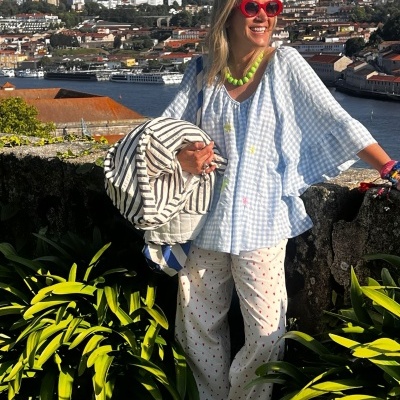 T&#x00FA;nica&#x20;vichy&#x20;azul&#x20;Nazar&#x00E9;