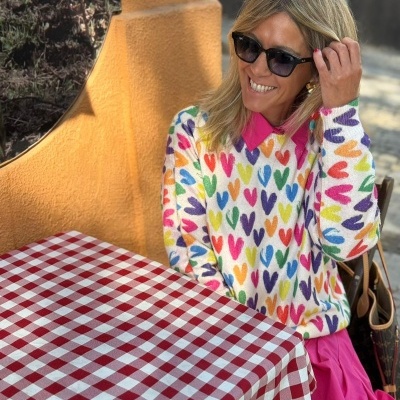 Camisola&#x20;&quot;Cora&#x00E7;&#x00E3;o&#x20;Colorido&quot;