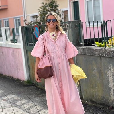 Vestido&#x20;imperial&#x20;rosa