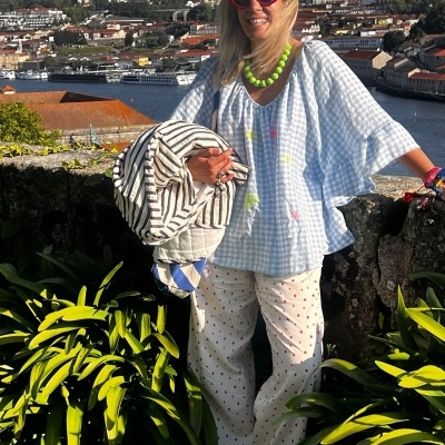 T&#x00FA;nica&#x20;vichy&#x20;azul&#x20;Nazar&#x00E9;