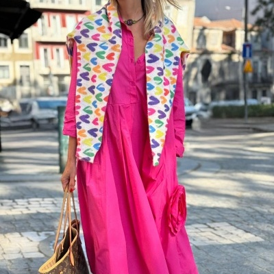 Camisola&#x20;&quot;Cora&#x00E7;&#x00E3;o&#x20;Colorido&quot;