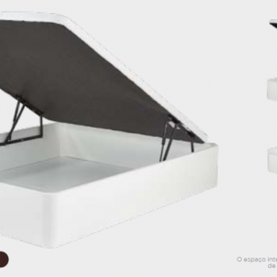 BASE REBATÍVEL MADEIRA - WOOD 25 da Molaflex