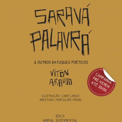 Pré-venda de Saravá Palavrá (livro + CD) Pré-venda de Saravá Palavrá (livro + CD)