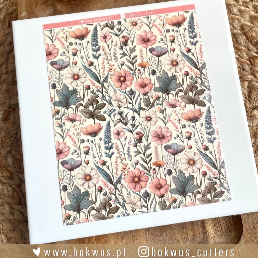 Papel tranfer - Botânico Papel tranfer - Botânico